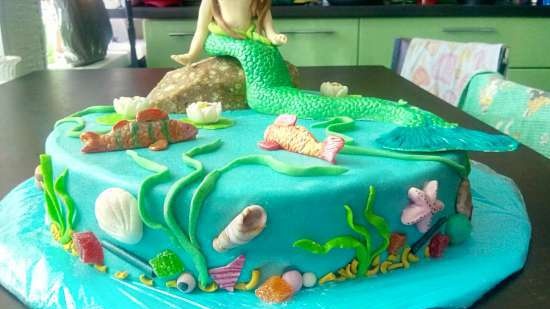 The Little Mermaid Cakes