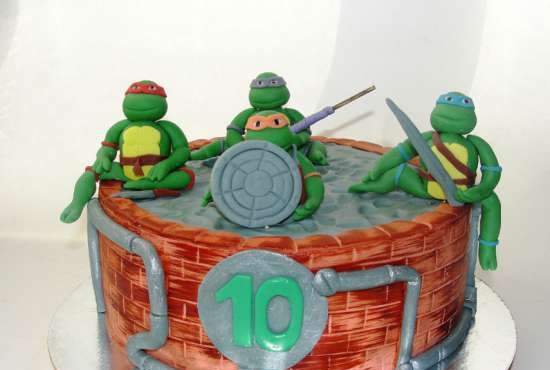 Teenage Mutant Ninja Turtles Cakes