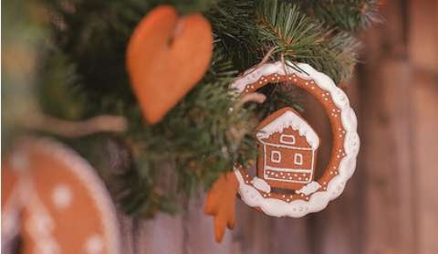 We decorate gingerbread cookies, cookies