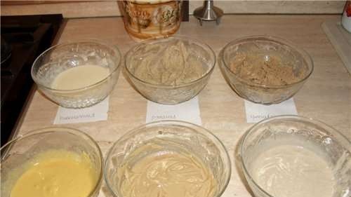 Sourdough from different types of flour MIX-6 (gluten-free)