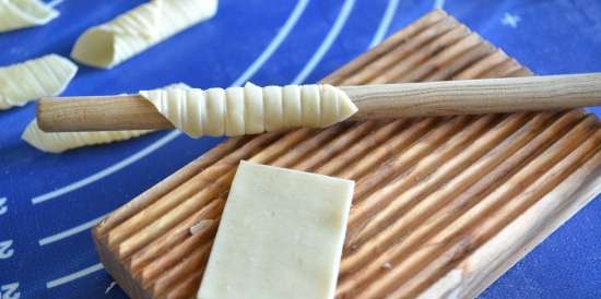 Gorgonelli - pasta di piume fatta in casa