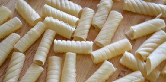 Gorgonelli - pasta di piume fatta in casa