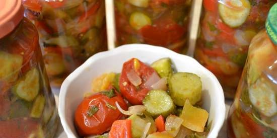 Ensalada de verduras (preparaciones enlatadas)