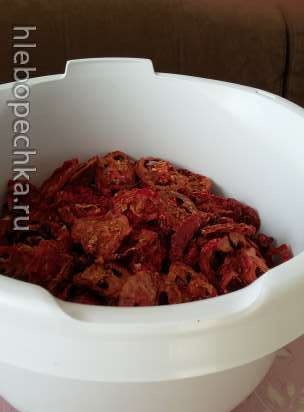 Tomates secos (chips de tomate)