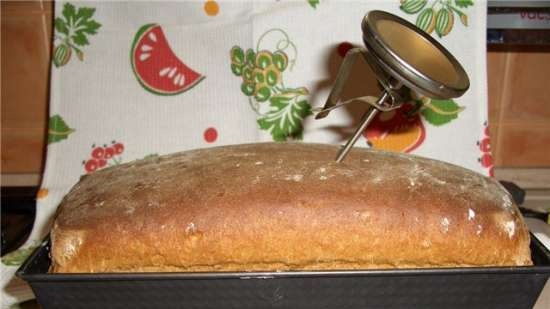 Pan de trigo y centeno con aderezo de mayonesa (horno)