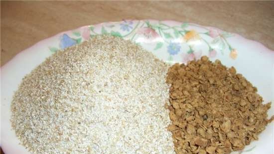 Wheat bread with cereals and cereals (oven)