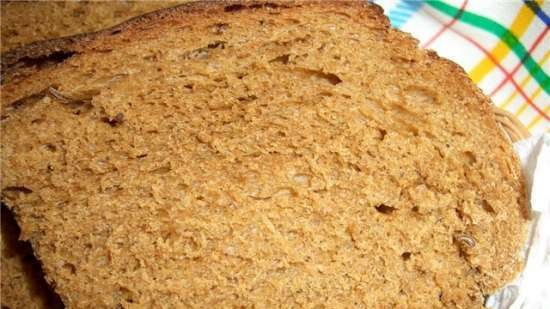 Wheat-rye malt bread (oven)