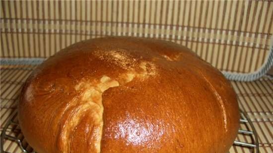 Pane di frumento menta-arancia (forno)