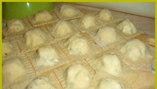 Ricotta cassatelli (raviolis) amb formatge