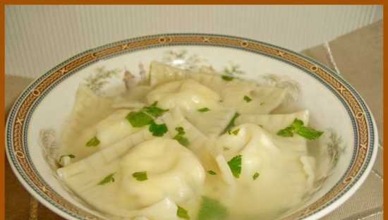 Cassatelli di ricotta (ravioli) con formaggio