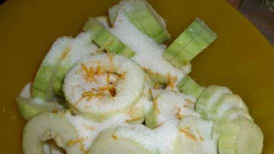 Zucchine essiccate al sole