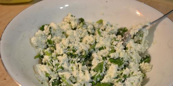 Frittelle di ricotta con spinaci