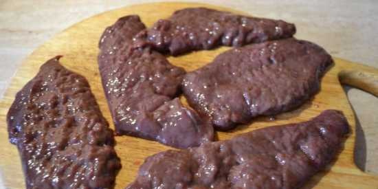 Liver schnitzels in Madeira