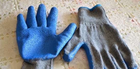 Mittens, gloves for hot canning