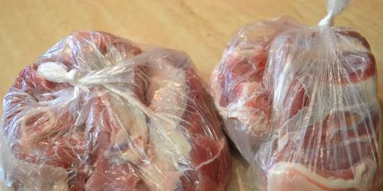 Freezing meat - sharing our experience