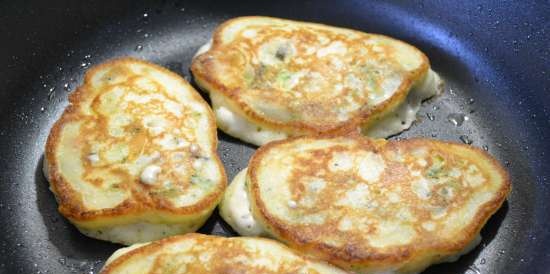 Frittelle "Razione secca" con broccoli e pollo