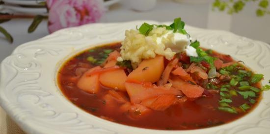 Borscht (könnyű változat)