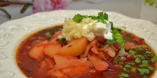 Borscht (könnyű változat)