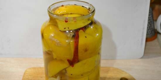 Sweet and sour pickled lemons