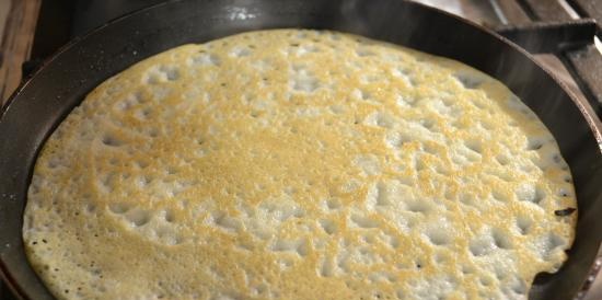 Creps de coco amb mantega sense gluten