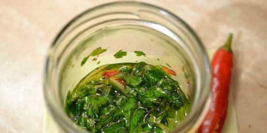 البقدونس والنعناع gremolata