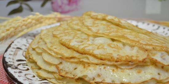 Panqueques de coco con mantequilla sin gluten