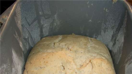 Using aged cottage cheese in bread dough