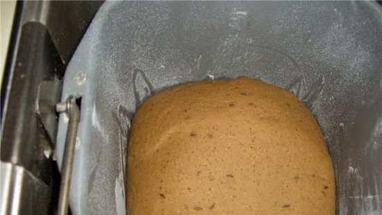 Pane focolare di grano-segale-mais