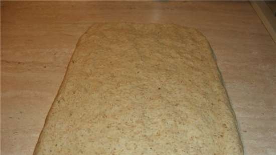 Pane di grano con semola di cereali e cereali (forno)