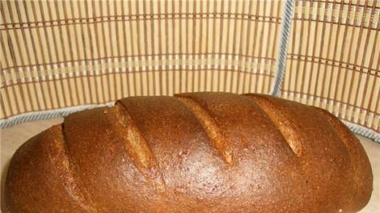 Pane integrale con crusca