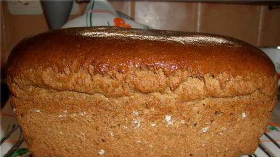 Pane integrale con patate e semolino