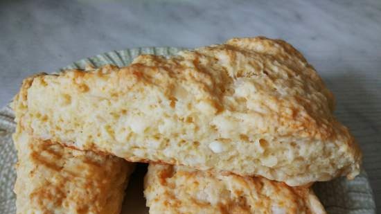 Curd scones