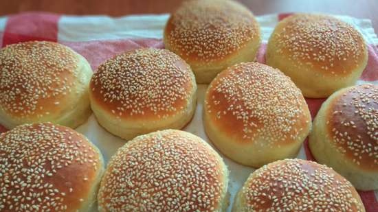 เบอร์เกอร์ brioche buns