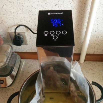 Videmaster - dispositiu per a la preparació de sous vide (sous vide)