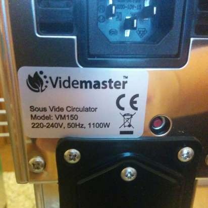 Videmaster - device for sous vide cooking (sous vide)