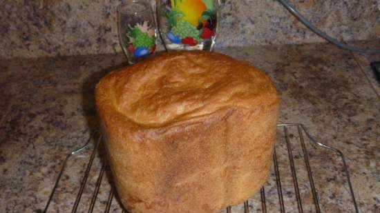 Pan de trigo con masa madre de centeno