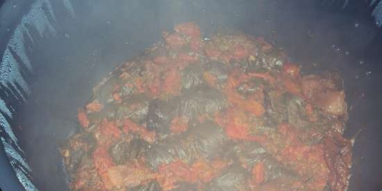 Dolma in de multikoker Bork U800