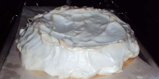 Pavlova dort