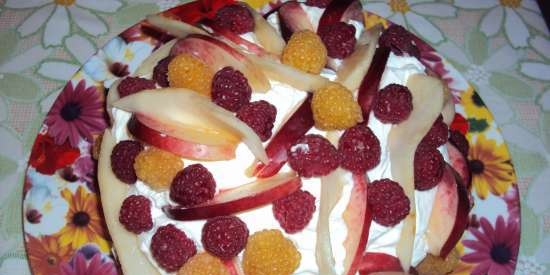 ของหวานของ Pavlova ที่ Bork U800 multichef