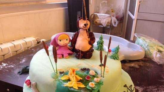 Torte basate sul cartone animato Masha e Orso