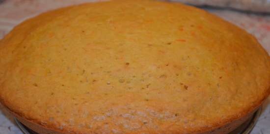 Pastel de zanahoria magro