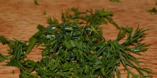 Potato nests with herring