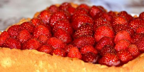 Crostata alle fragole (secondo la ricetta di J. Child)