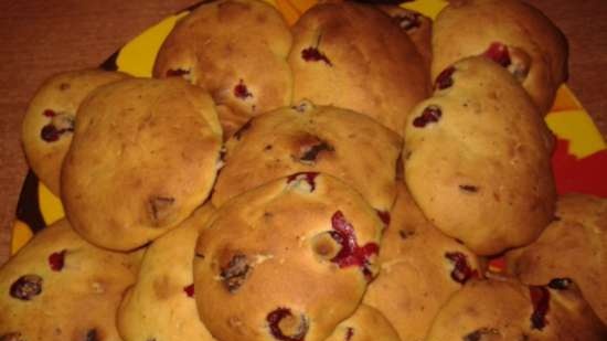 Galletas de calabaza con chocolate