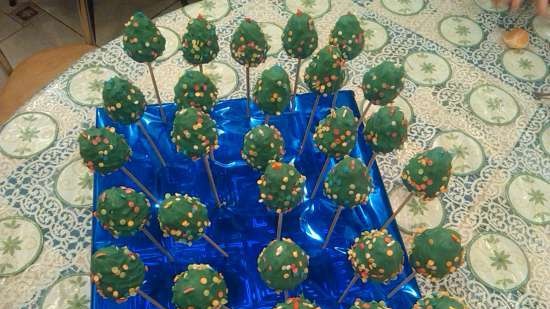 Mga Cake Pops at Cake ball