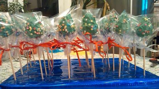 Mga Cake Pops at Cake ball