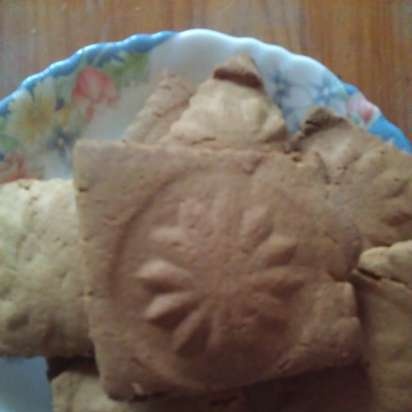 Galletas de jengibre con azúcar quemada