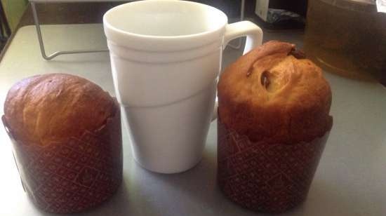 Kulich con Myasoedovskaya en el horno (clase magistral)