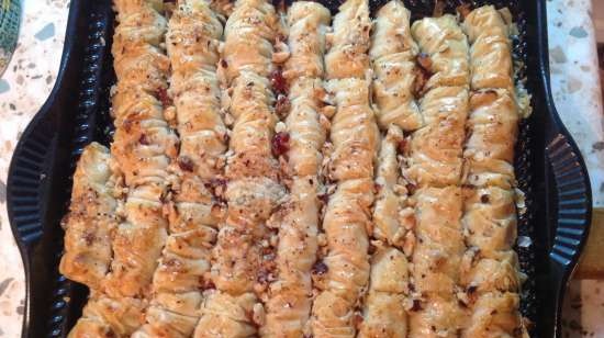 Filo těsto baklava