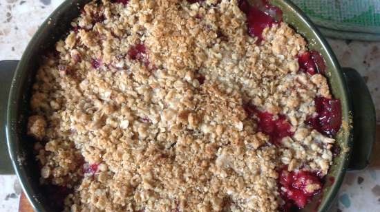 Crumble met fruit (universeel)